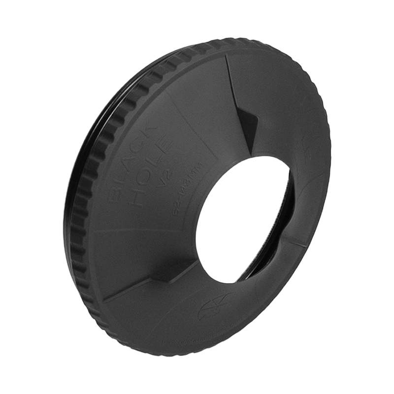 Black Hole Rubber Donut (143mm) – Bright Tangerine