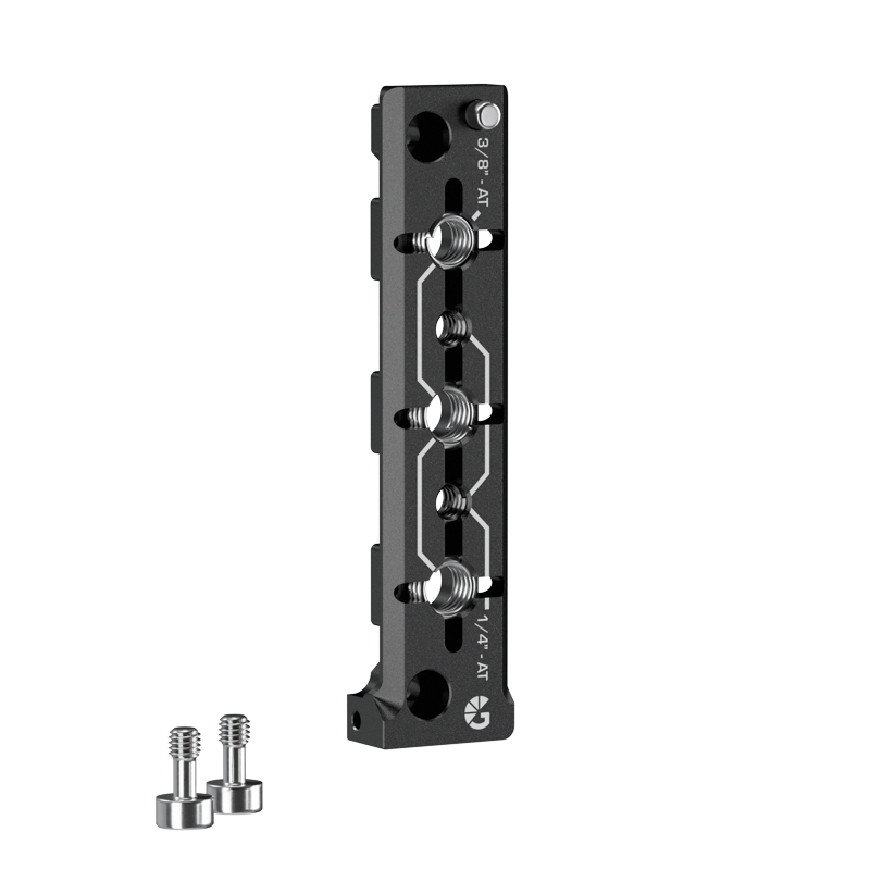 Left Side Rail for RED KOMODO & KOMODO-X – Bright Tangerine