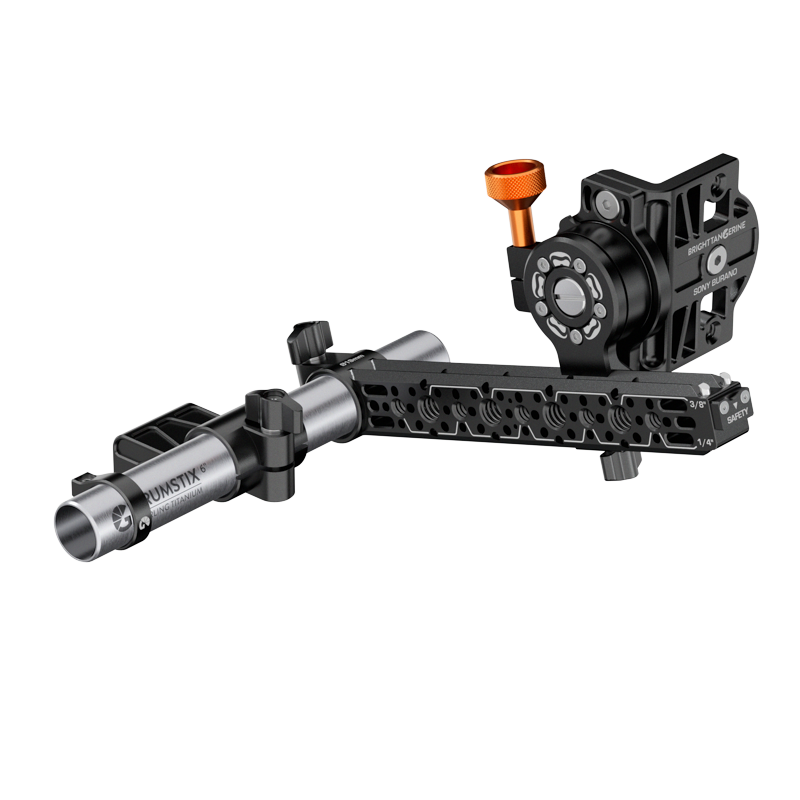 19mm Monitor Support System for Sony Burano – Bright Tangerine