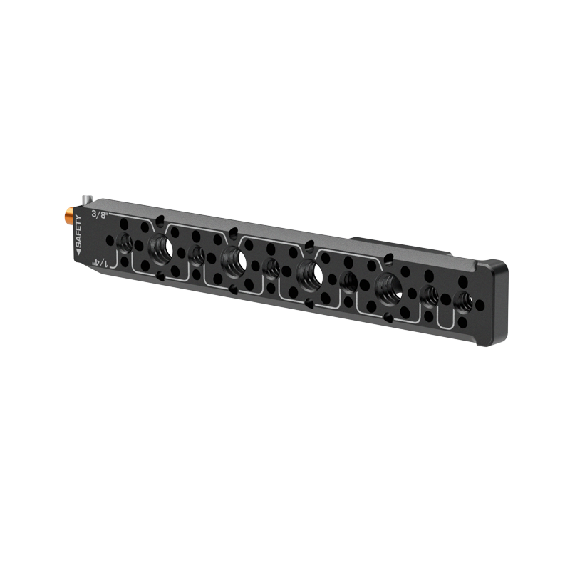 Floating NATO Side Rail for Sony BURANO – Bright Tangerine