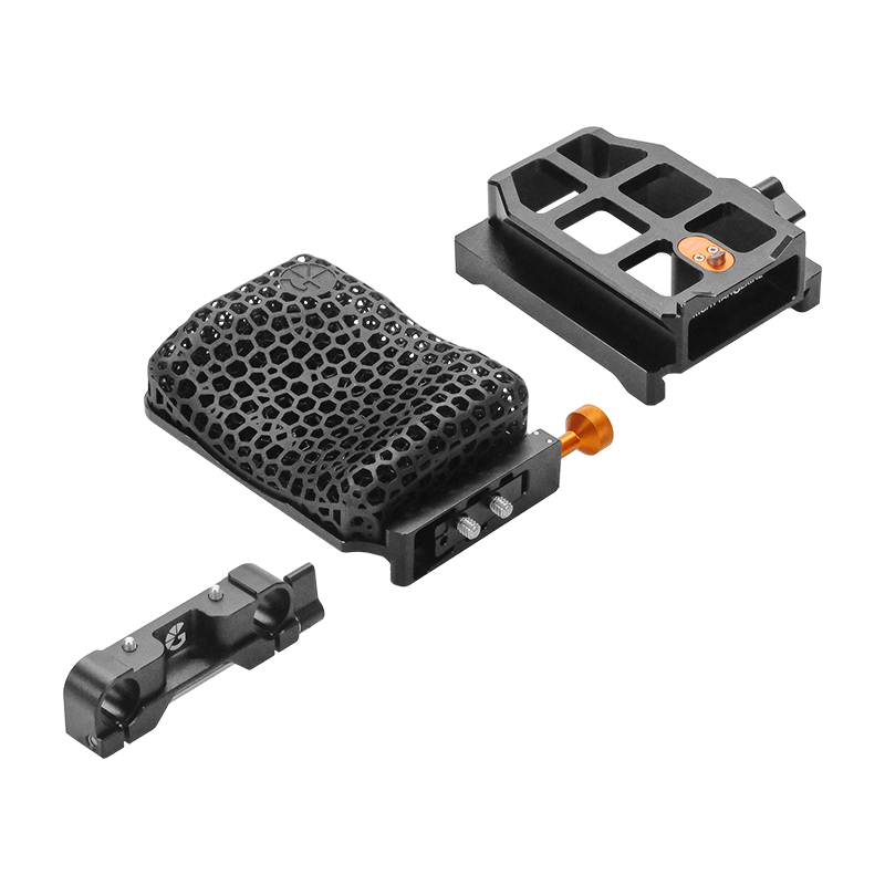 KASBAH System - Shoulder Pad Kit – Bright Tangerine