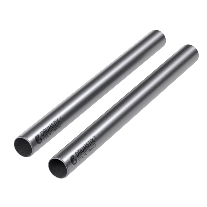 B1252 0005 Drumstix 19mm Titanium Support Rods 9inch Pair 22 8cm web