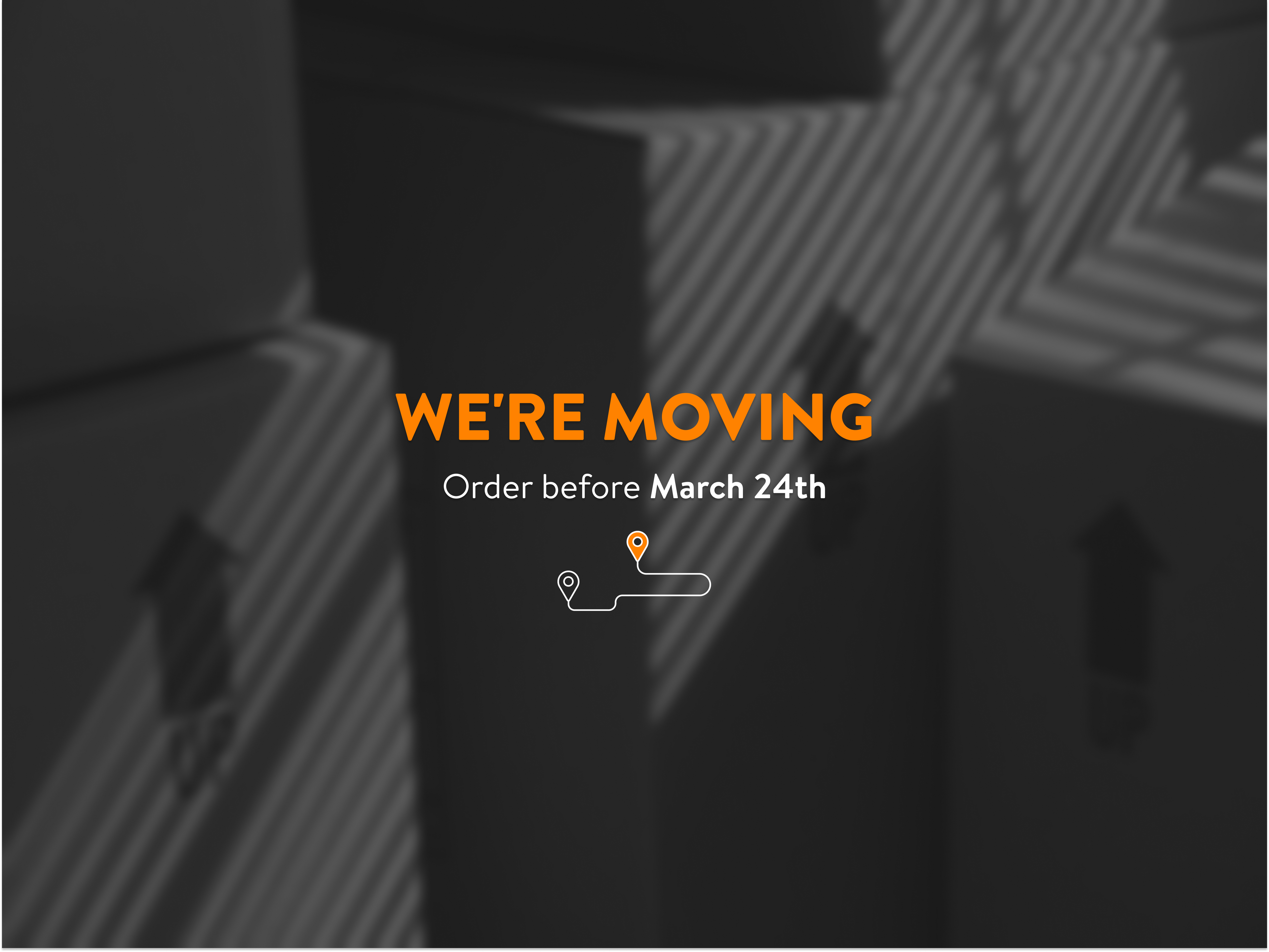 We're Moving
