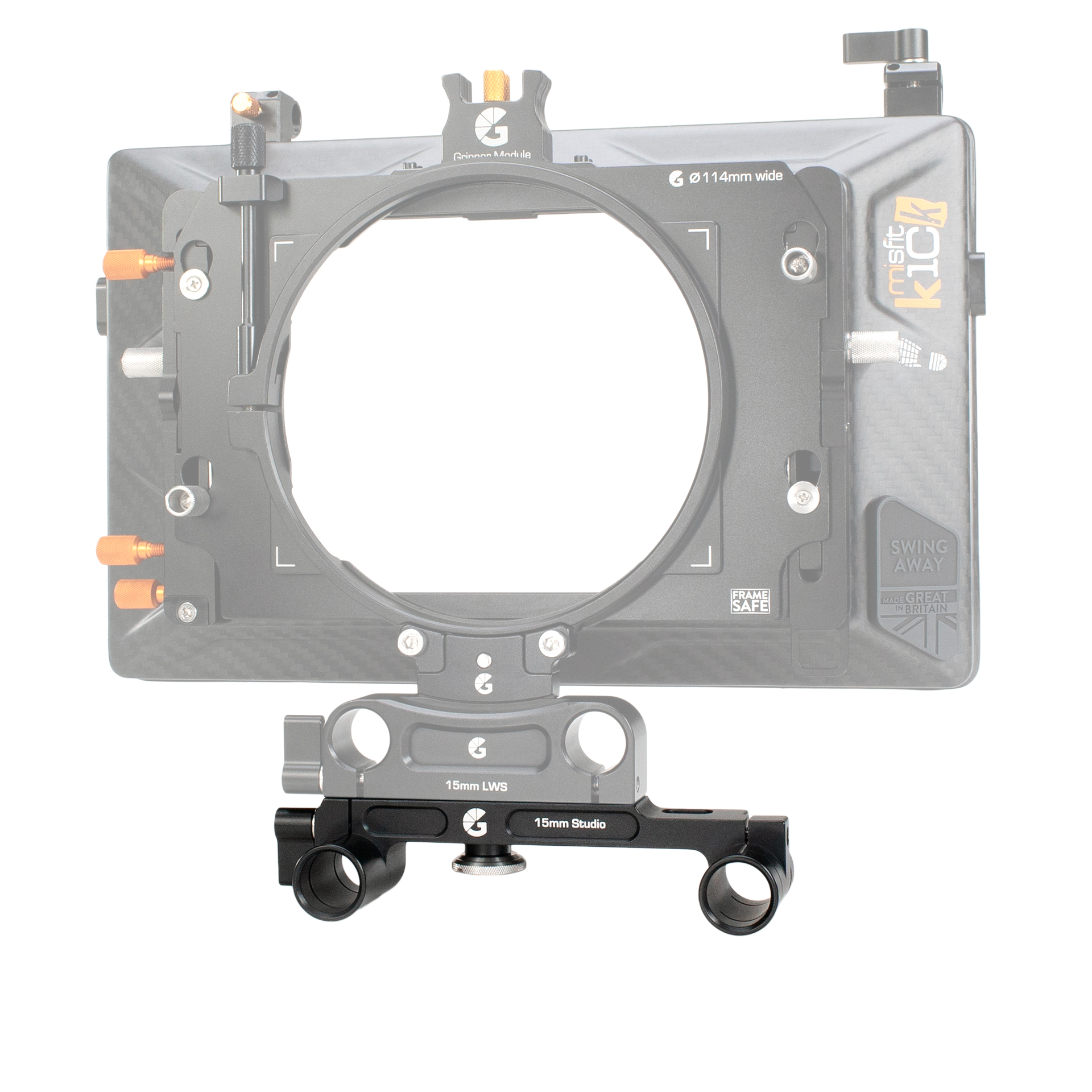 B1235 1004 15mm Studio Support Bracket Misfit Kick 03
