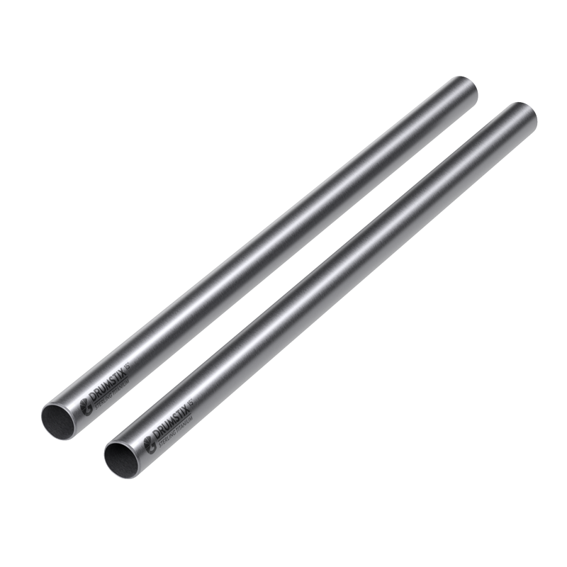 B1252 0007 Drumstix 19mm Titanium Support Rods 15inch Pair 38 1cm web