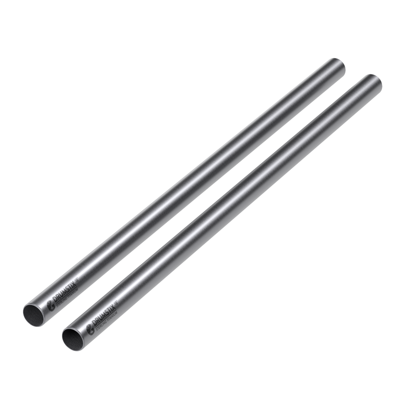 B1252 0008 Drumstix 19mm Titanium Support Rods 18inch Pair 45 7cm web