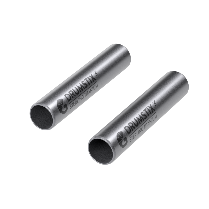 B1252 0009 Drumstix 15mm Titanium Support Rods 3inch Pair 7 6cm web