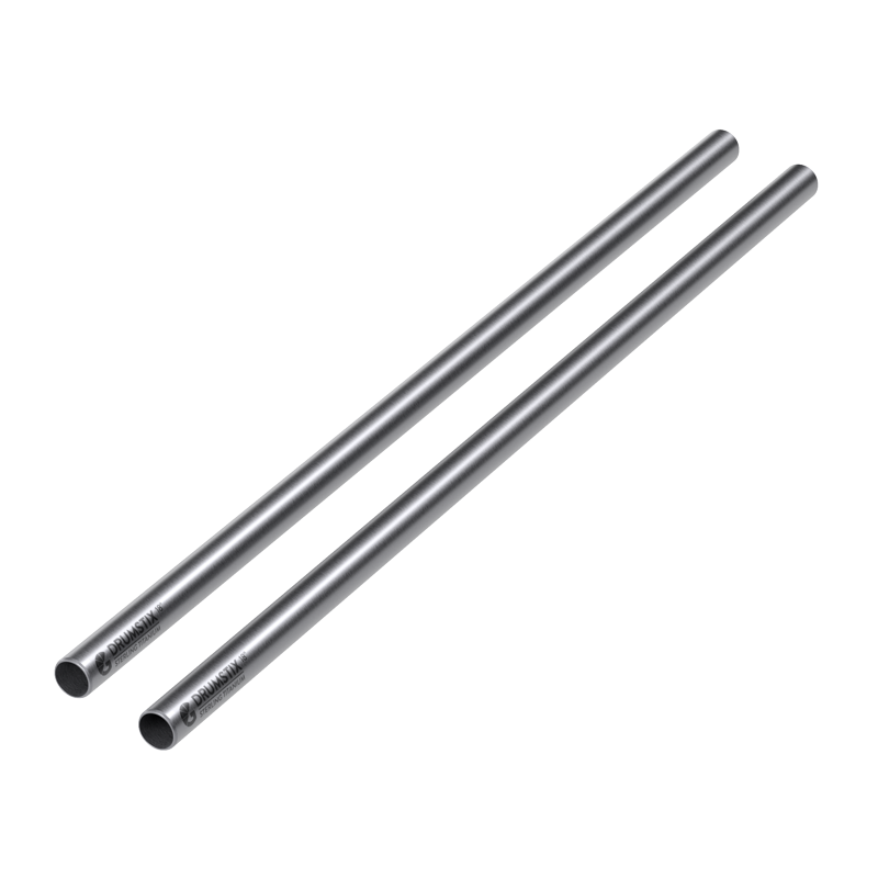 B1252 0014 Drumstix 15mm Titanium Support Rods 18inch Pair 45 7cm web