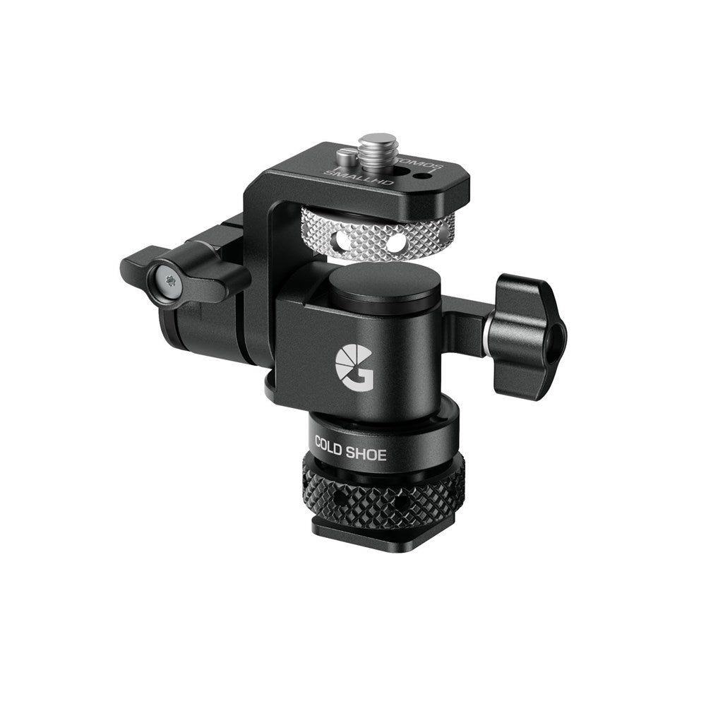 Universal Monitor Mount (1/4"-20 Top, Cold Shoe Base)