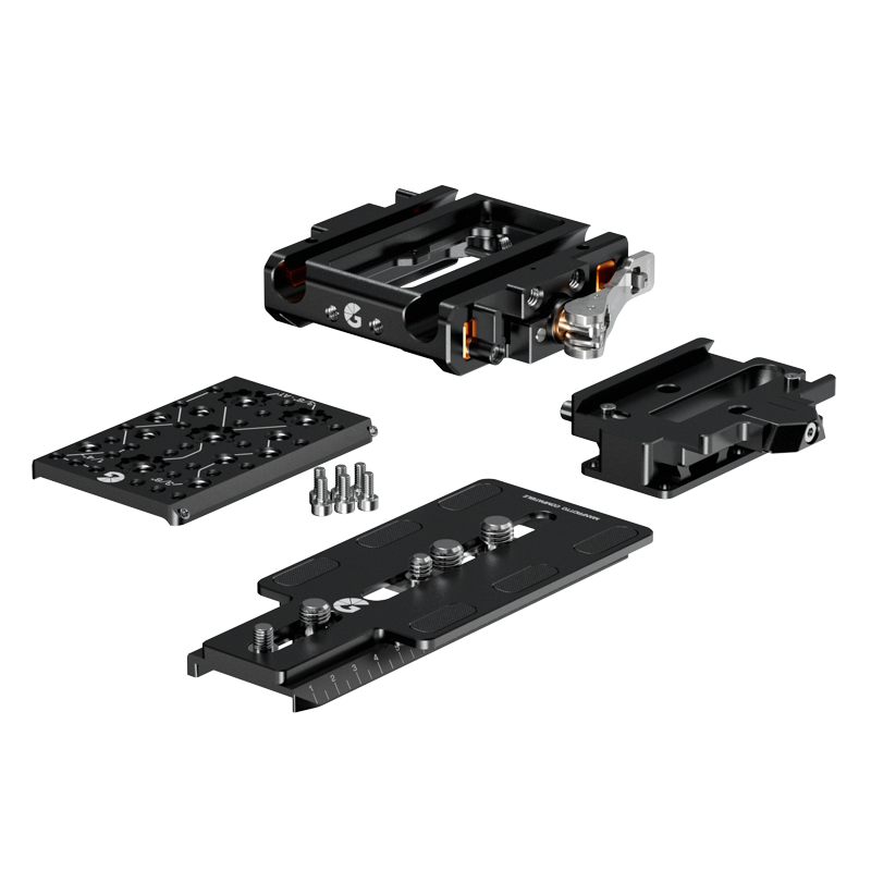 B4002 0163 LeftField 3 QR Baseplate DJI RS 2 3 for RED V RAPTOR 01 web