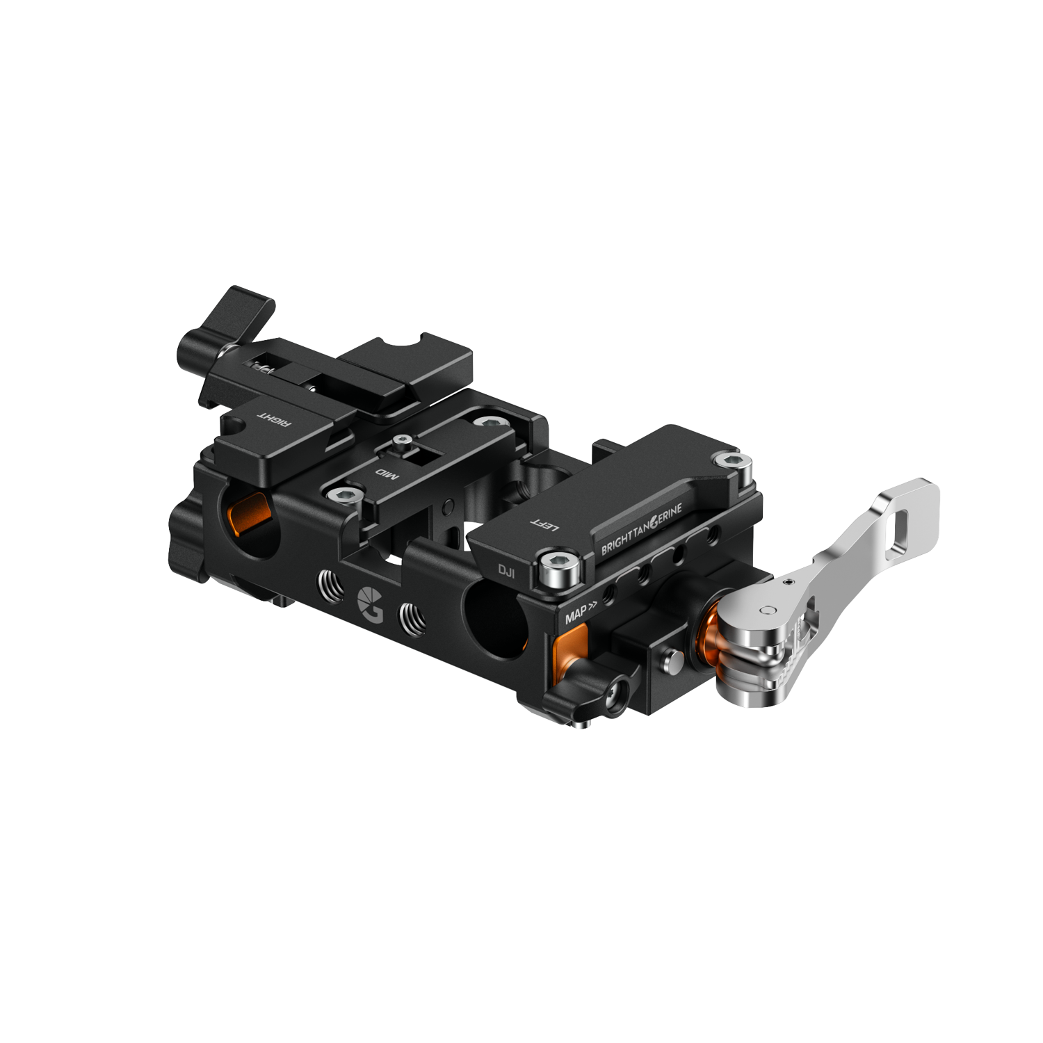 B4003 0017 LeftField Mini 15mm Baseplate DJI Kit (63mm 65mm) 00 web