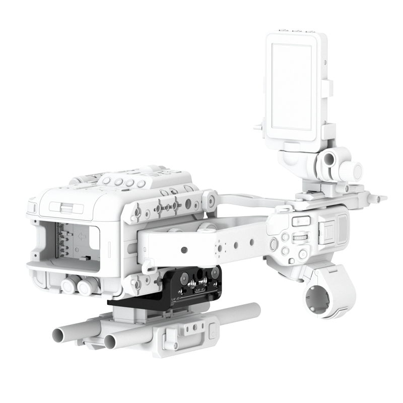 B4004 1016 Sony FX6 Portrait Adapter Cheeseplate 04 web