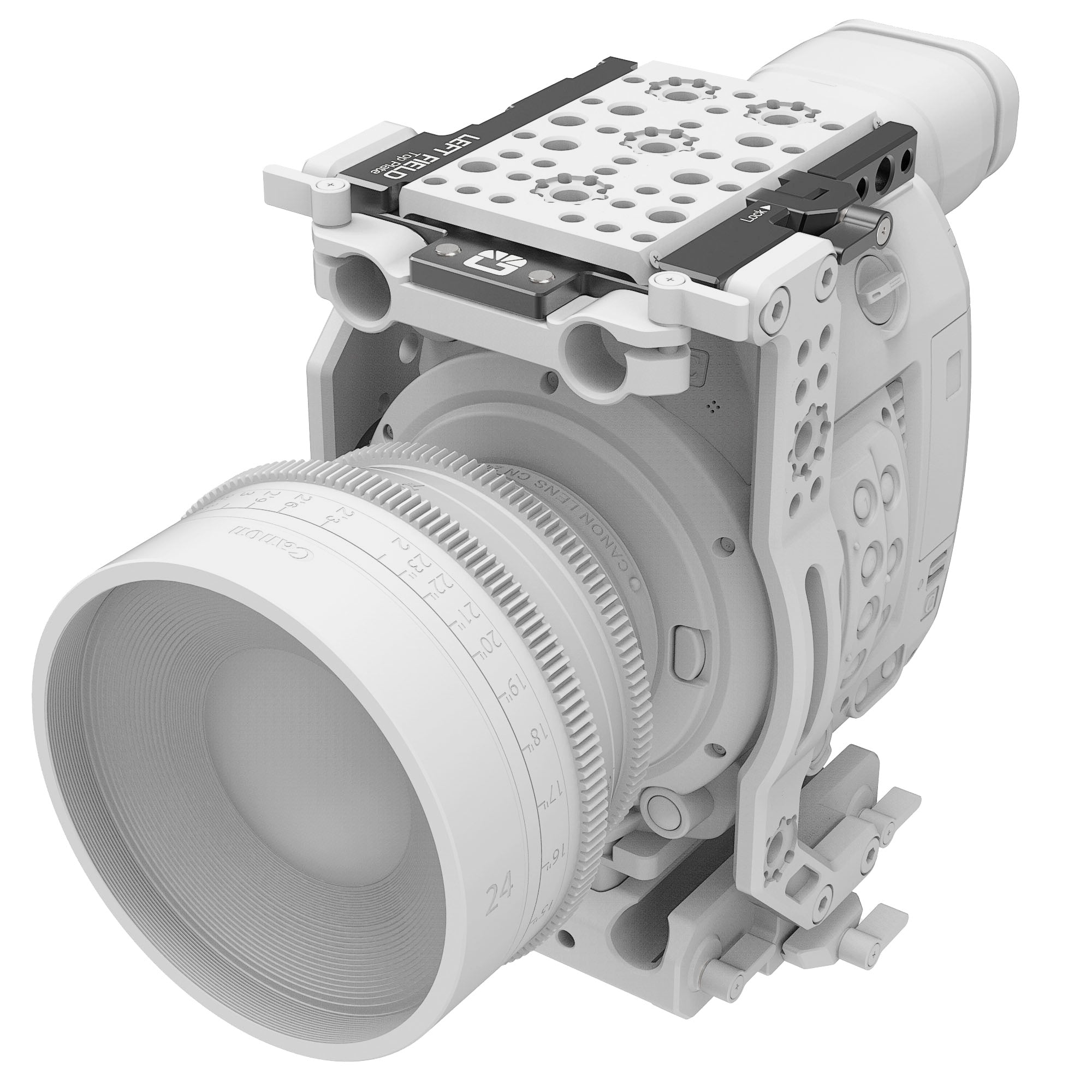 B4005.1002 Canon C200 sliding Topplate Core 5
