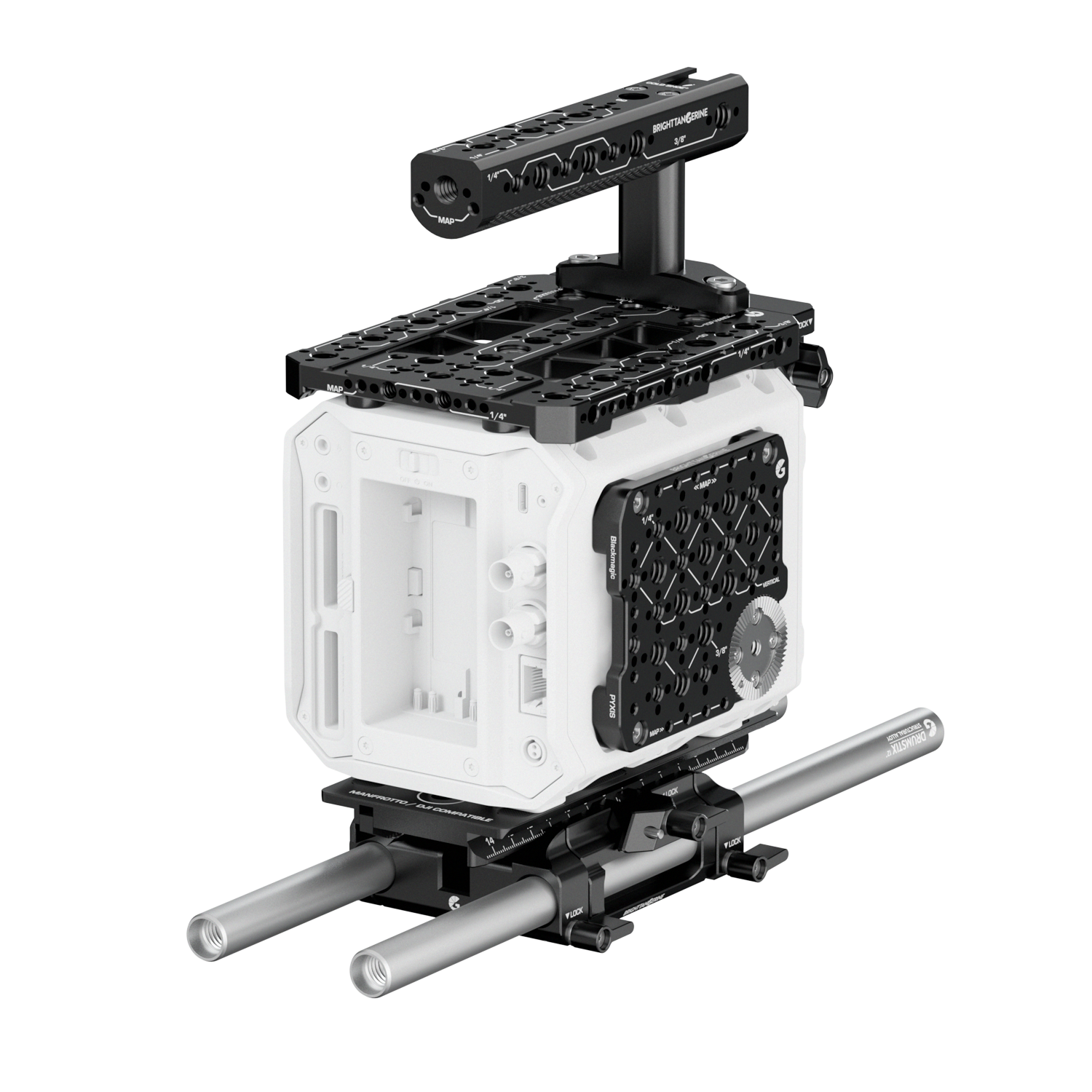 B4007 0006 Create Blackmagic PYXIS Advanced Baseplate Kit 01 web