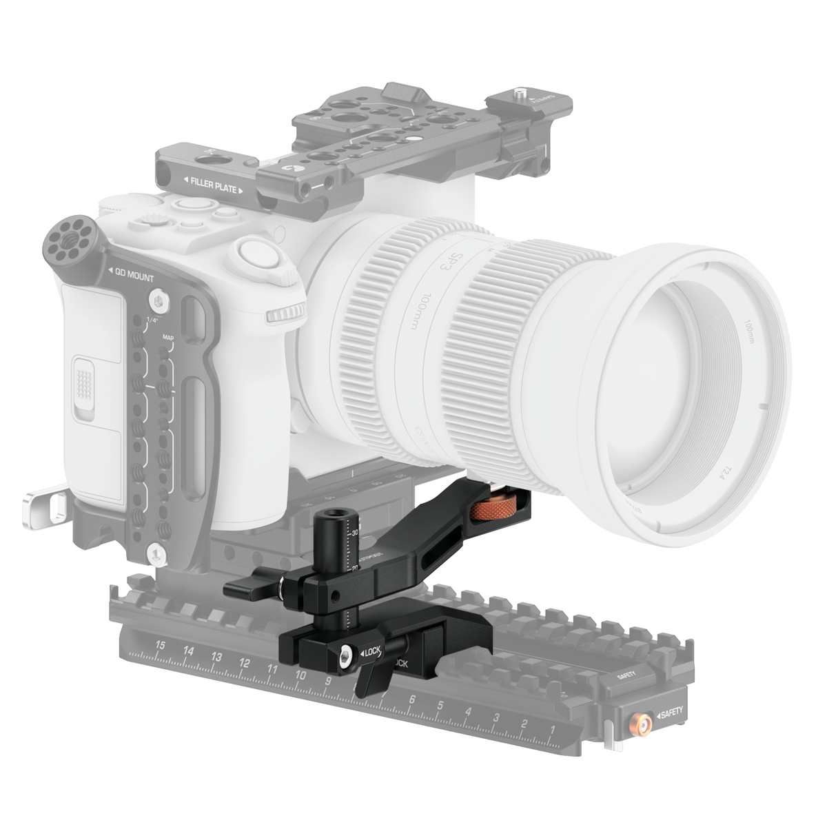 OpenRig® Lens Support (NATO)