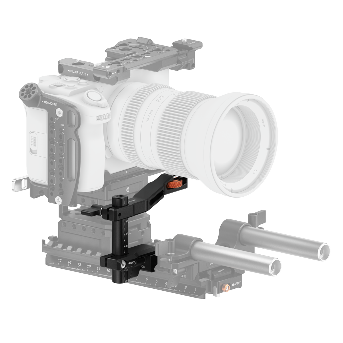 OpenRig® Lens Support (NATO)