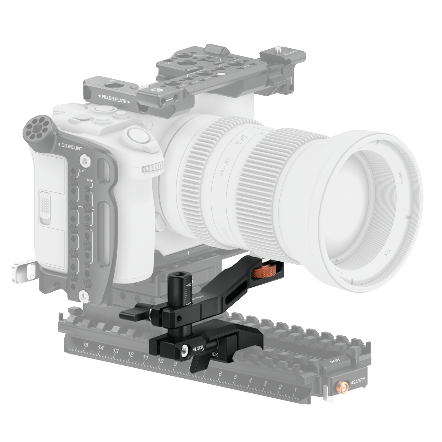 OpenRig® Lens Adaptor Support
