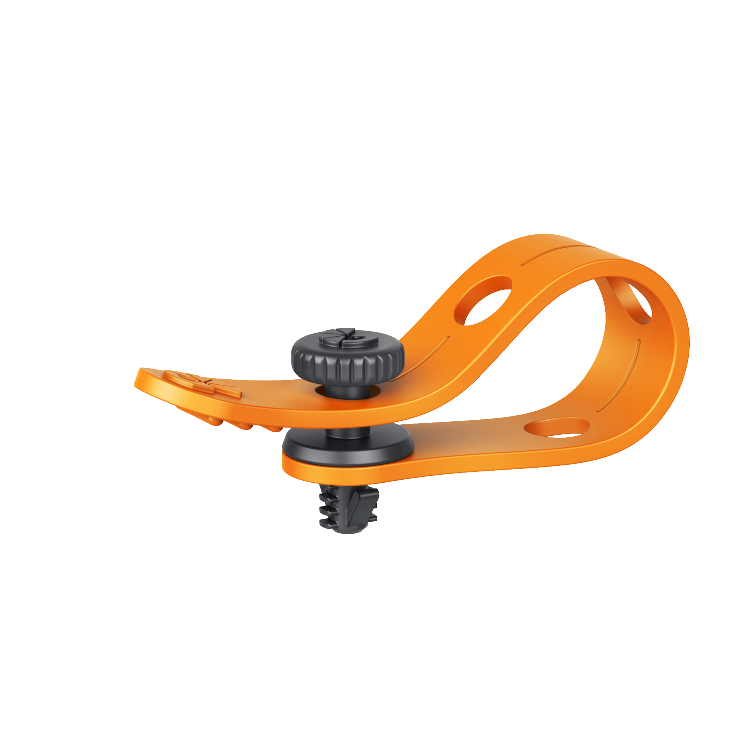 Loom Cable Tidy - Orange - 1/4" - 4 Pack