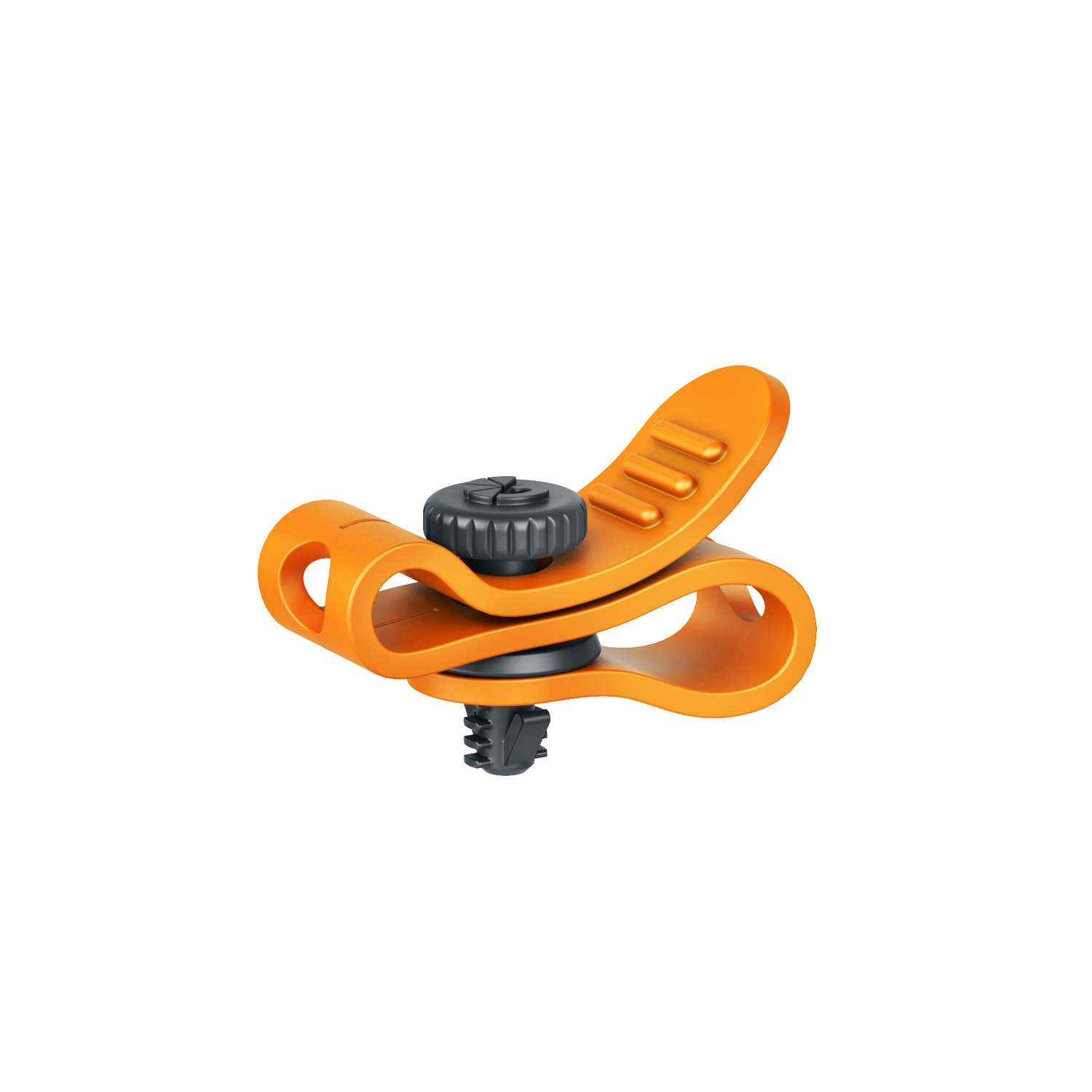 Loom Cable Tidy - Orange - 1/4" - 4 Pack
