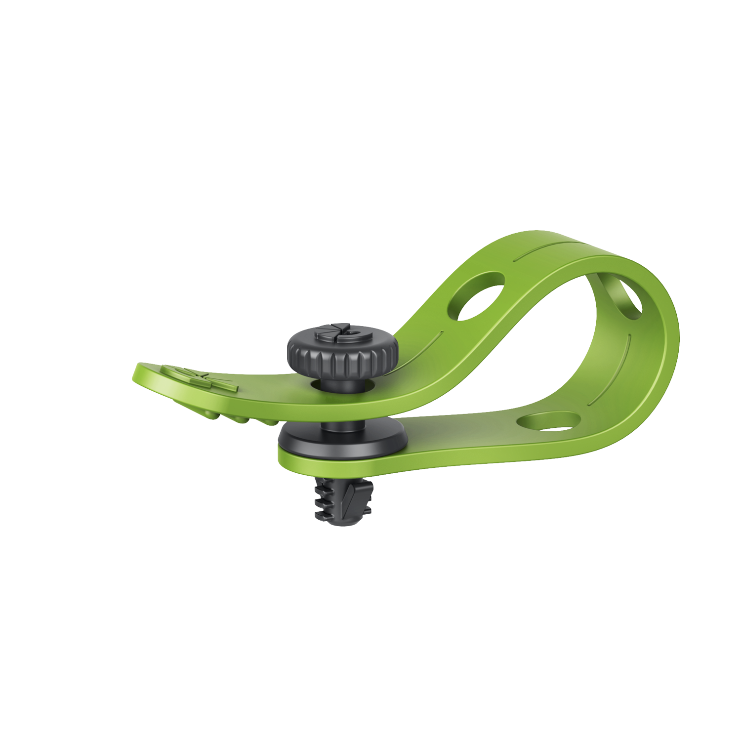 Loom Cable Tidy - Green - 1/4" - 4 Pack