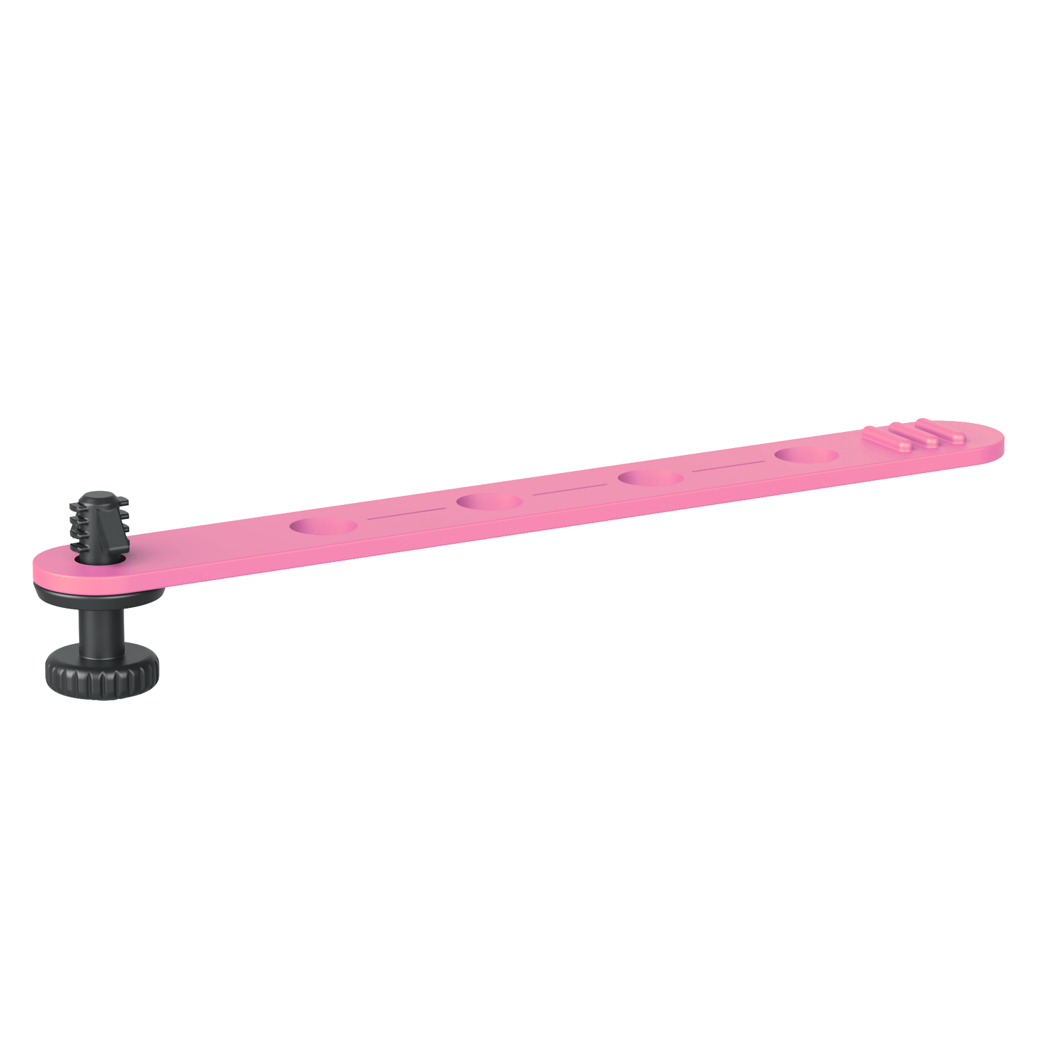 Loom Cable Tidy - Pink - 1/4" - 8 Pack