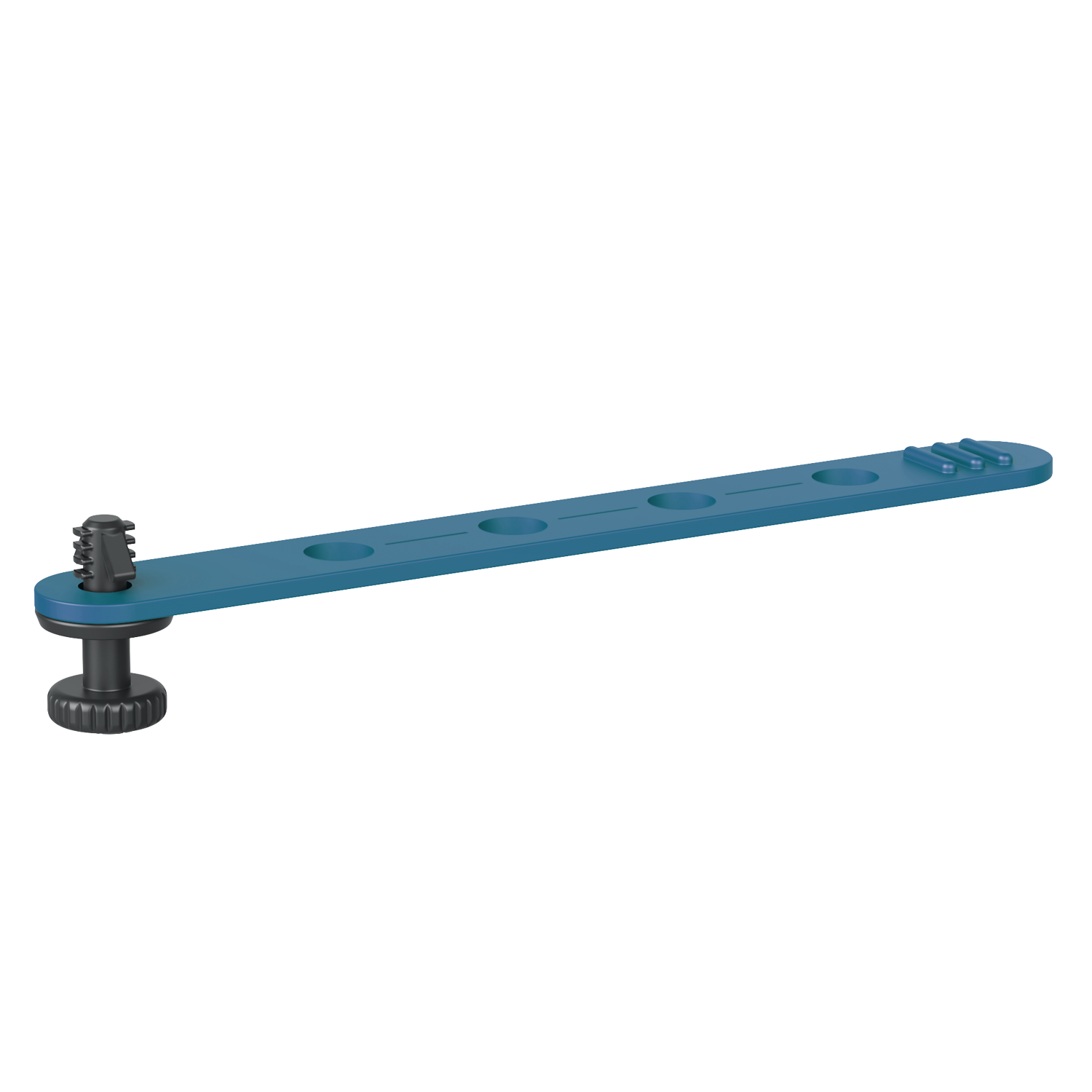 Loom Cable Tidy - Blue - 1/4" - 8 Pack
