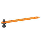 Loom Cable Tidy - Orange - 1/4" - 8 Pack