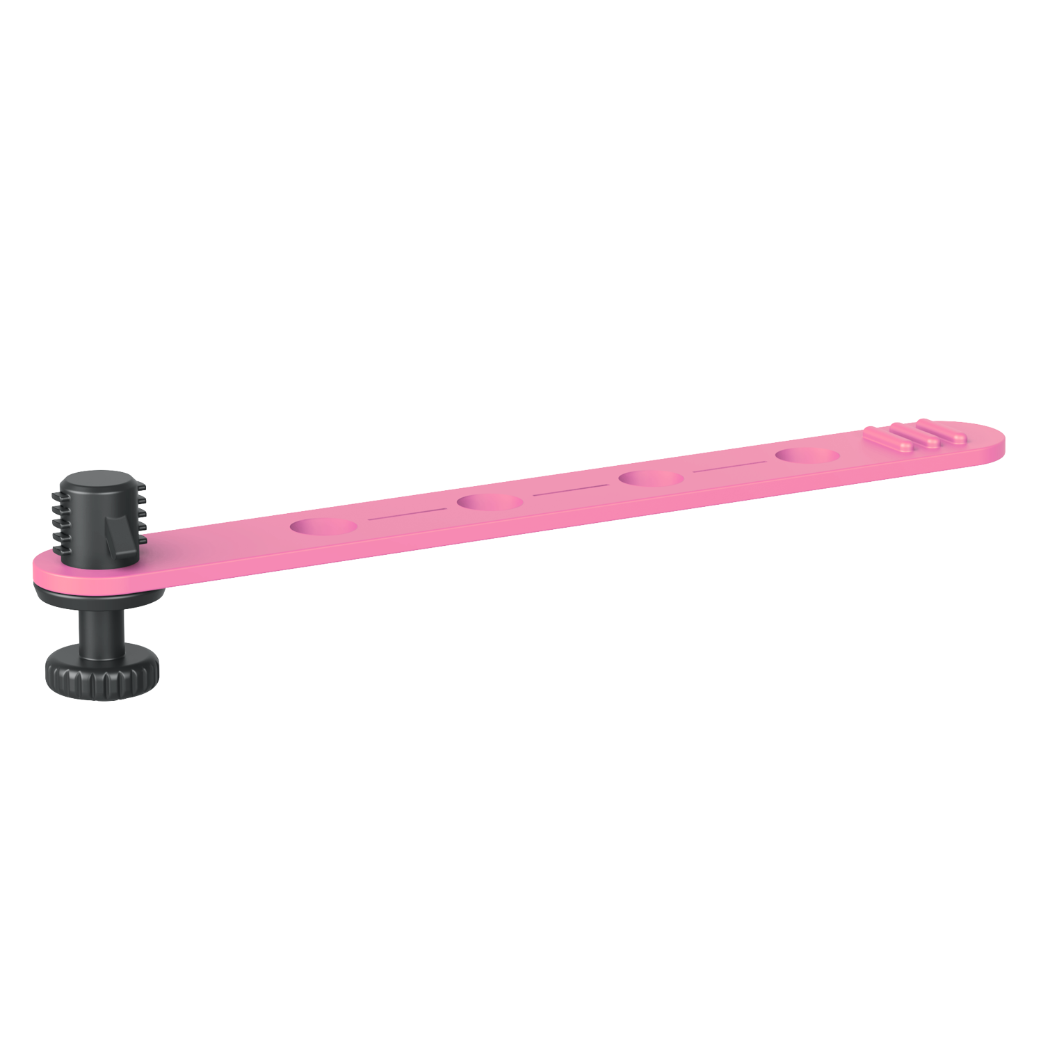 Loom Cable Tidy - Pink - 3/8" - 4 Pack