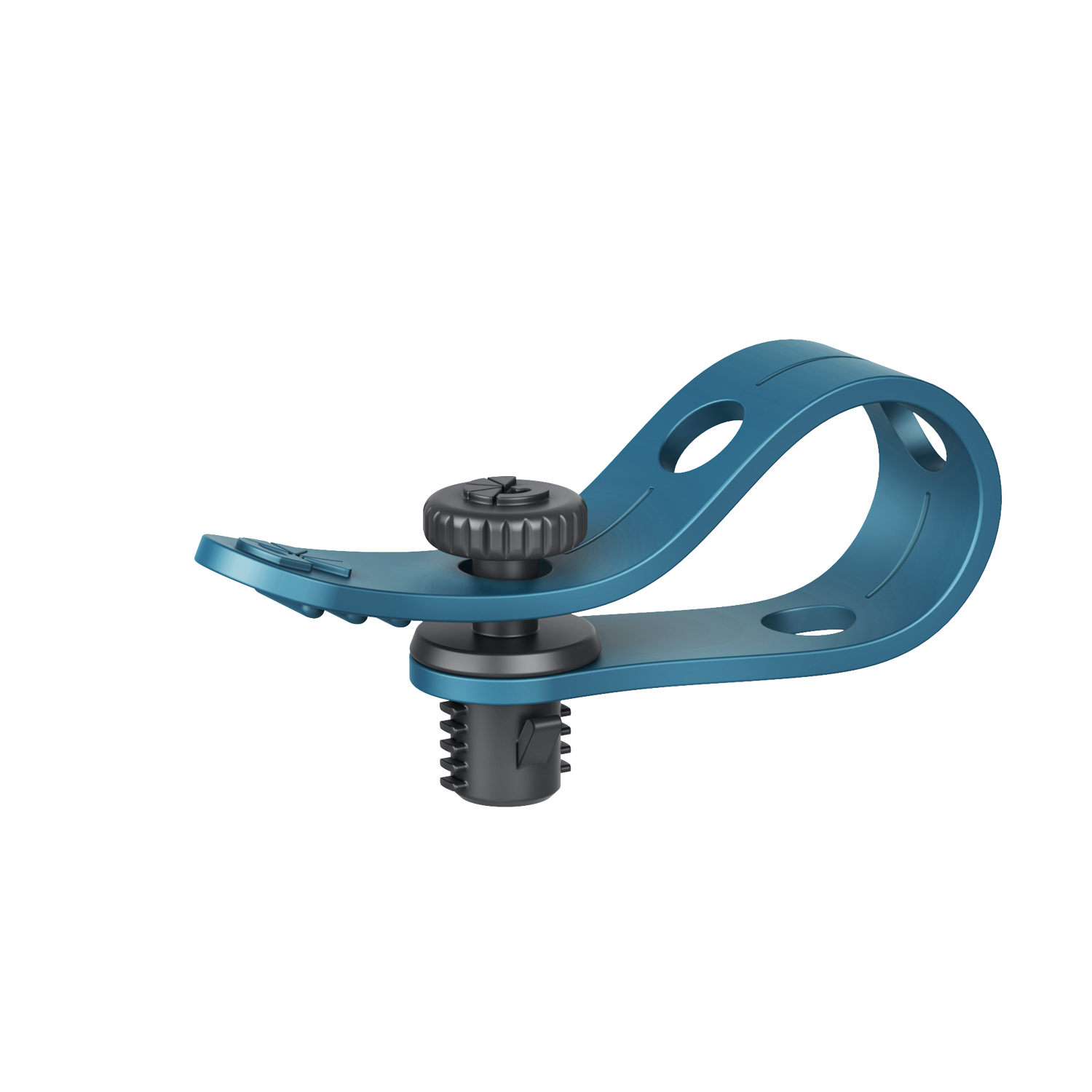Loom Cable Tidy - Blue - 3/8" - 4 Pack