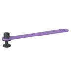 Loom Cable Tidy - Purple - 3/8" - 4 Pack