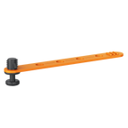 Loom Cable Tidy - Orange - 3/8" - 4 Pack