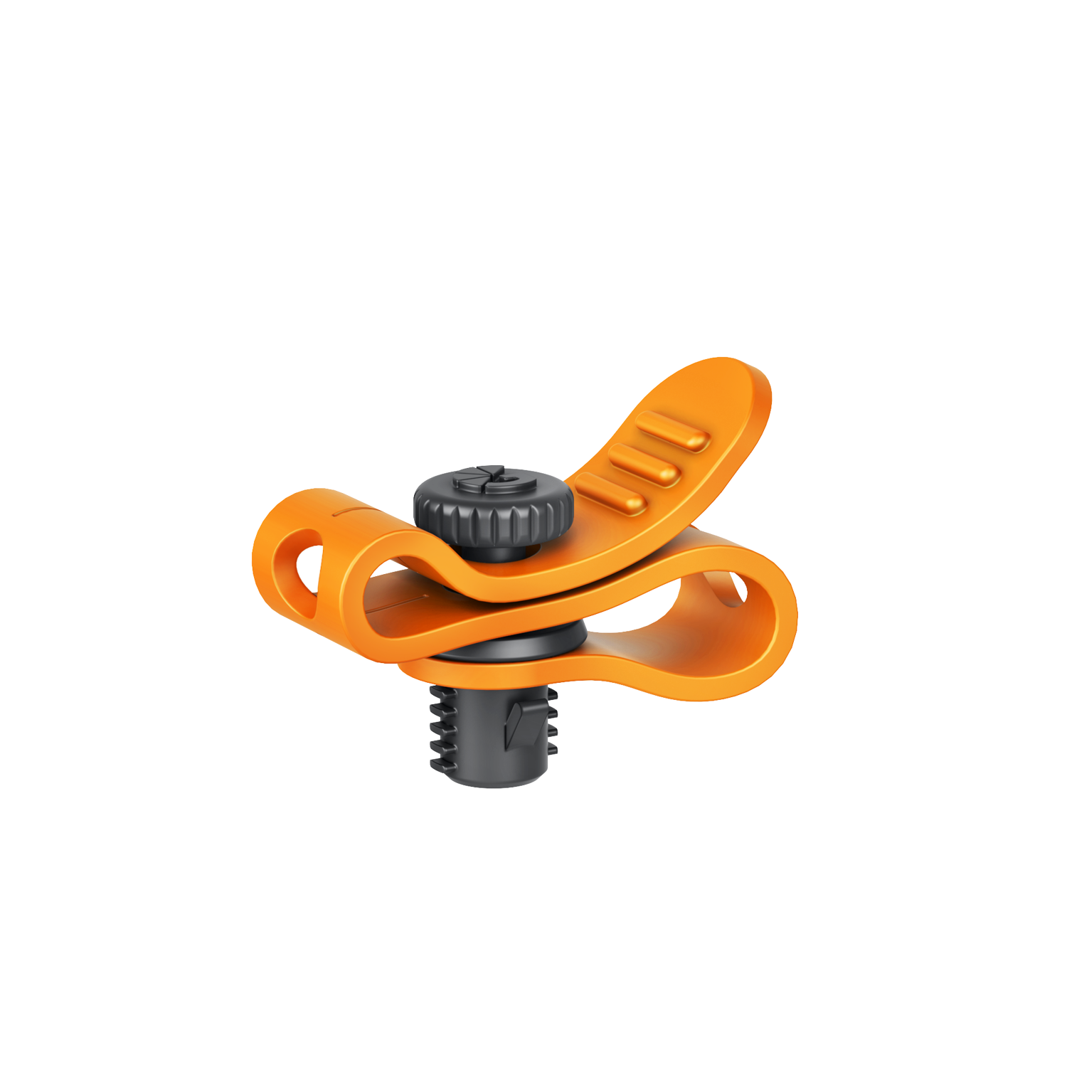 Loom Cable Tidy - Orange - 3/8" - 4 Pack