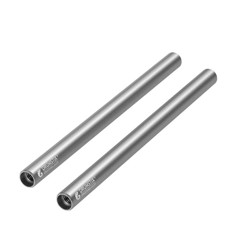 B1252 0033 Drumstix Structural Alloy 15mm Threaded Rod Pair 9in 22 8cm web