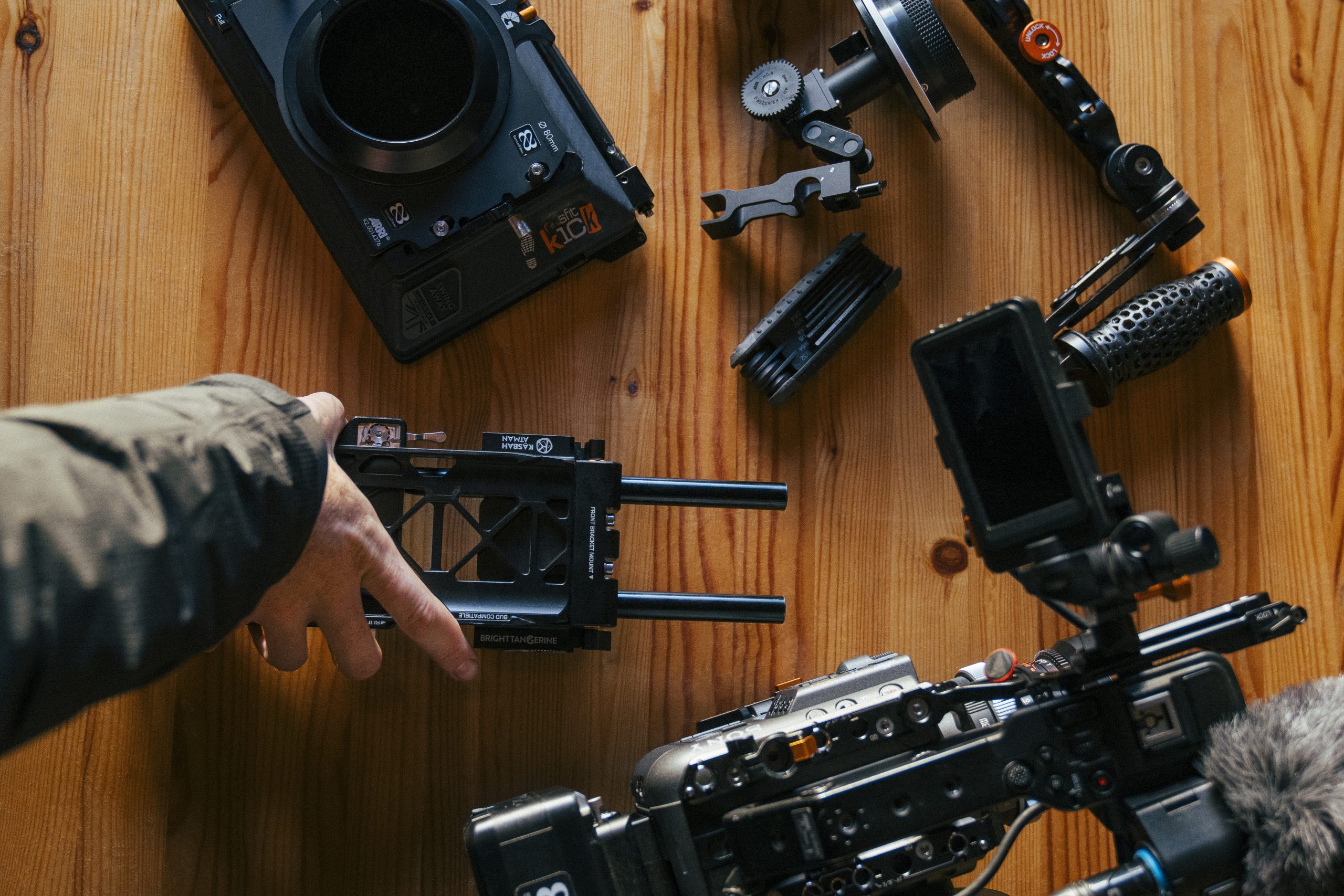 Bright Tangerine Camera Cages