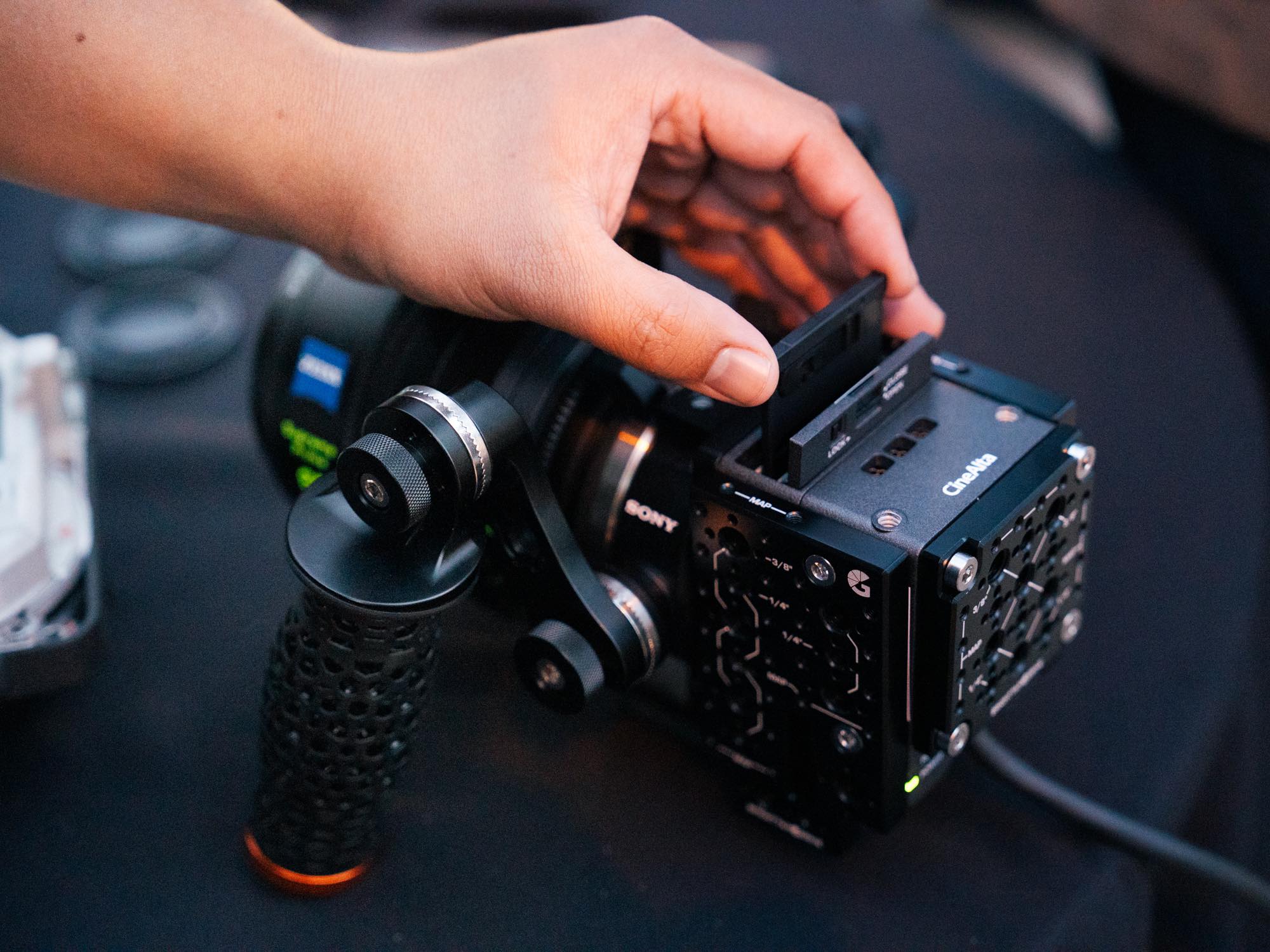 Introducing the Sony VENICE Extension Mini, with Bright Tangerine 2